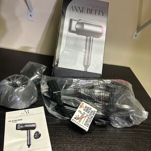 Hair Dryer - Silver and Pink